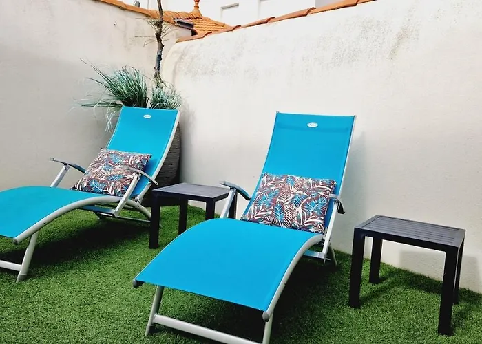 Maison d'hôtes Le Lounge, Maison Avec Terrasse Proche Les Sables-dʼOlonne